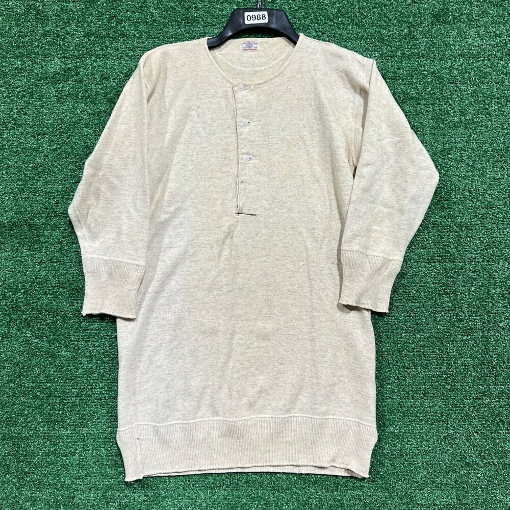 Vintage genuine underwear 50s-60s long sleeve shirt sz large